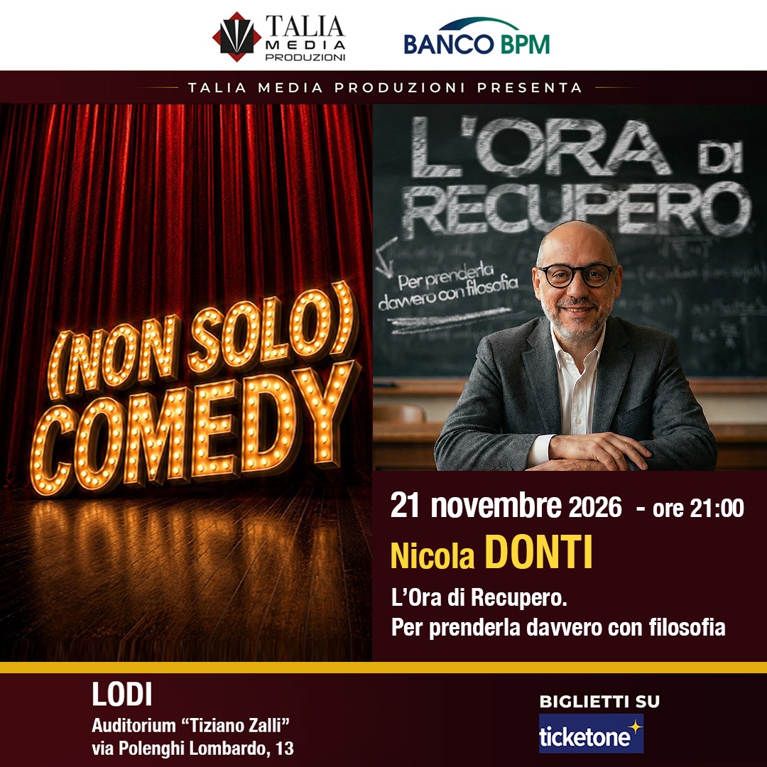Nicola Donti — 21 novembre, L'Ora di Recupero