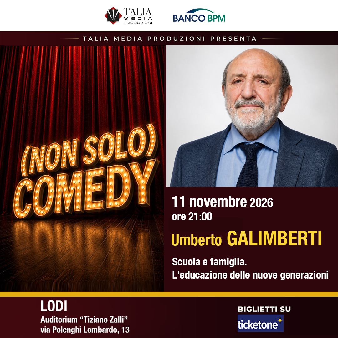 Umberto Galimberti — 11 novembre, (Non Solo) Comedy